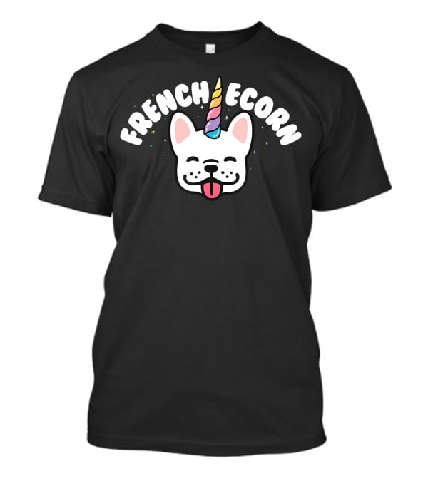 Frenchiecorn French Bulldog Unicorn T-Shirt