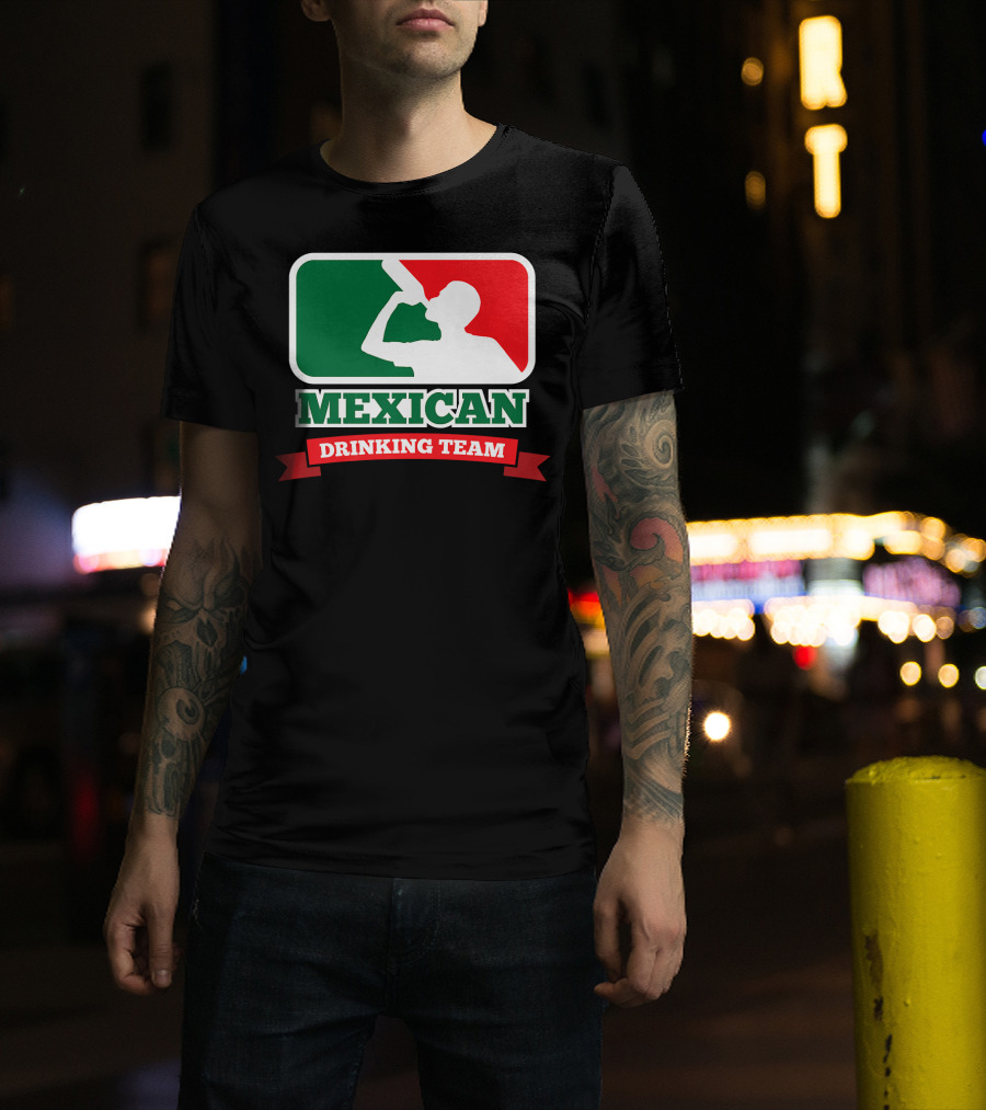 Mexican Drinking Team Funny Party T-Shirt
