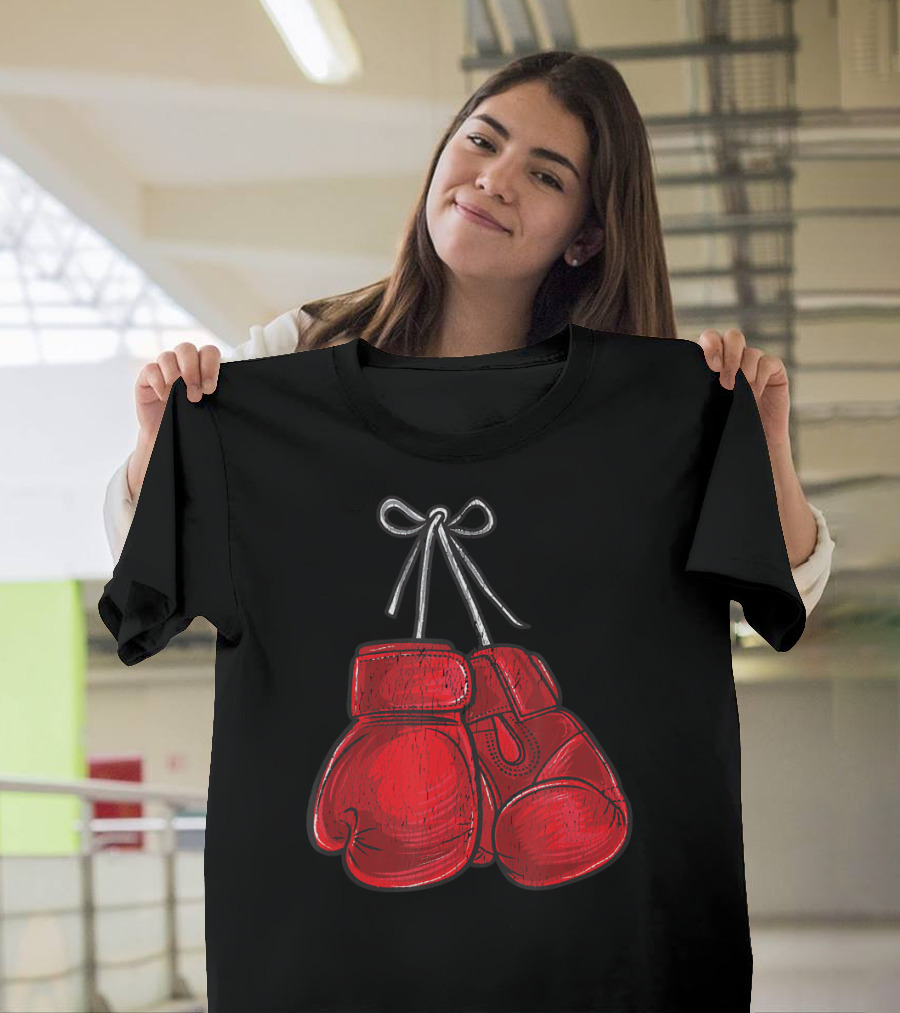 Boxer Red Boxing Gloves T-Shirt