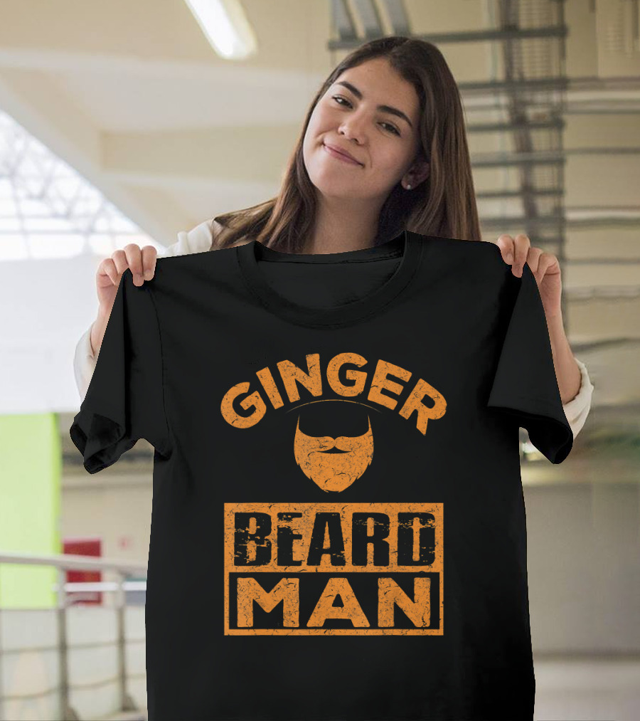 Ginger Beard Man Bearded T-Shirt