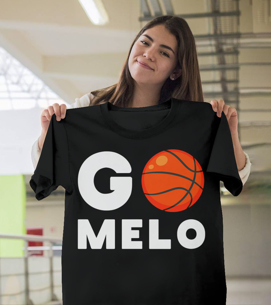 Go Melo Carmelo Basketball Enthusiast Gear T-Shirt