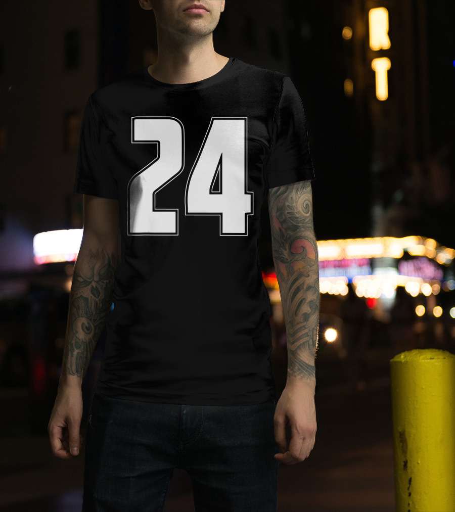 Halloween Group Costume Sport Jersey 24 T-Shirt