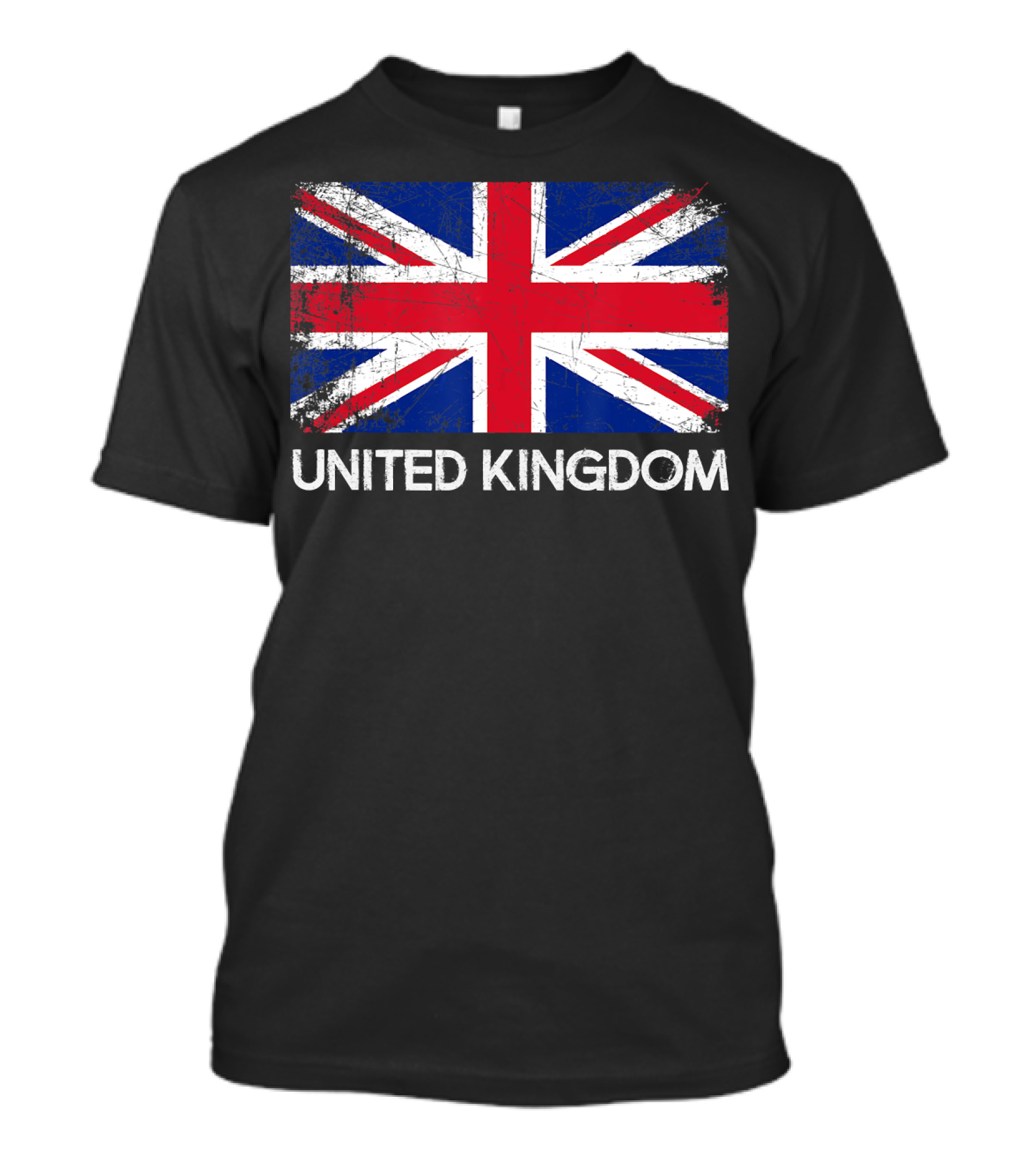 British Flag Vintage United Kingdom T-Shirt