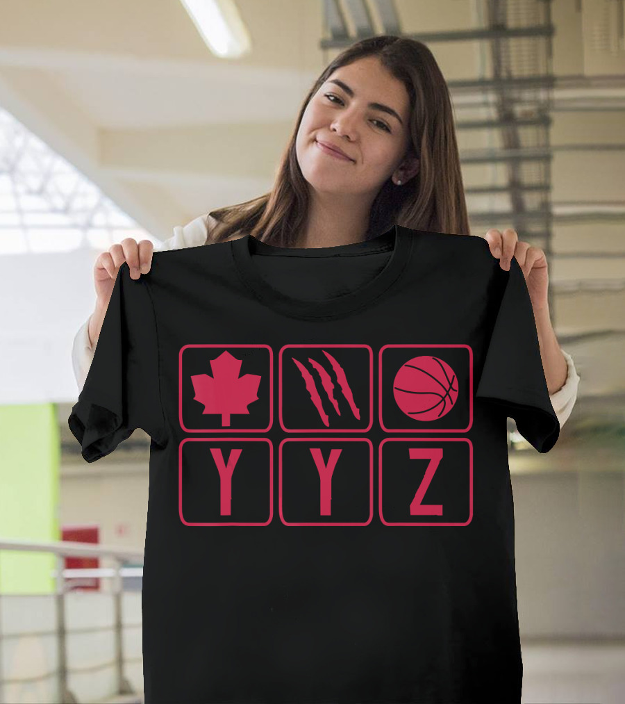 Canada's Team YYZ Basketball Raptors T-Shirt
