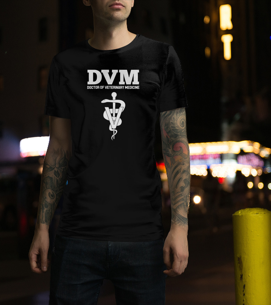 DVM Doctor Of Veterinary Medicine Caduceus T-Shirt