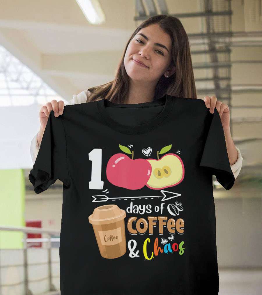 1 Apple Days Of Coffee and Chaos T-Shirt
