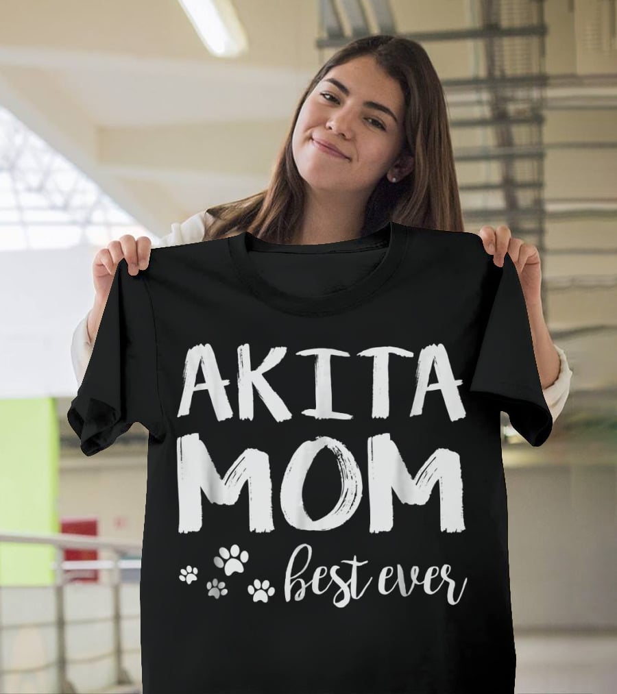 Akita Mom Best Ever T-Shirt