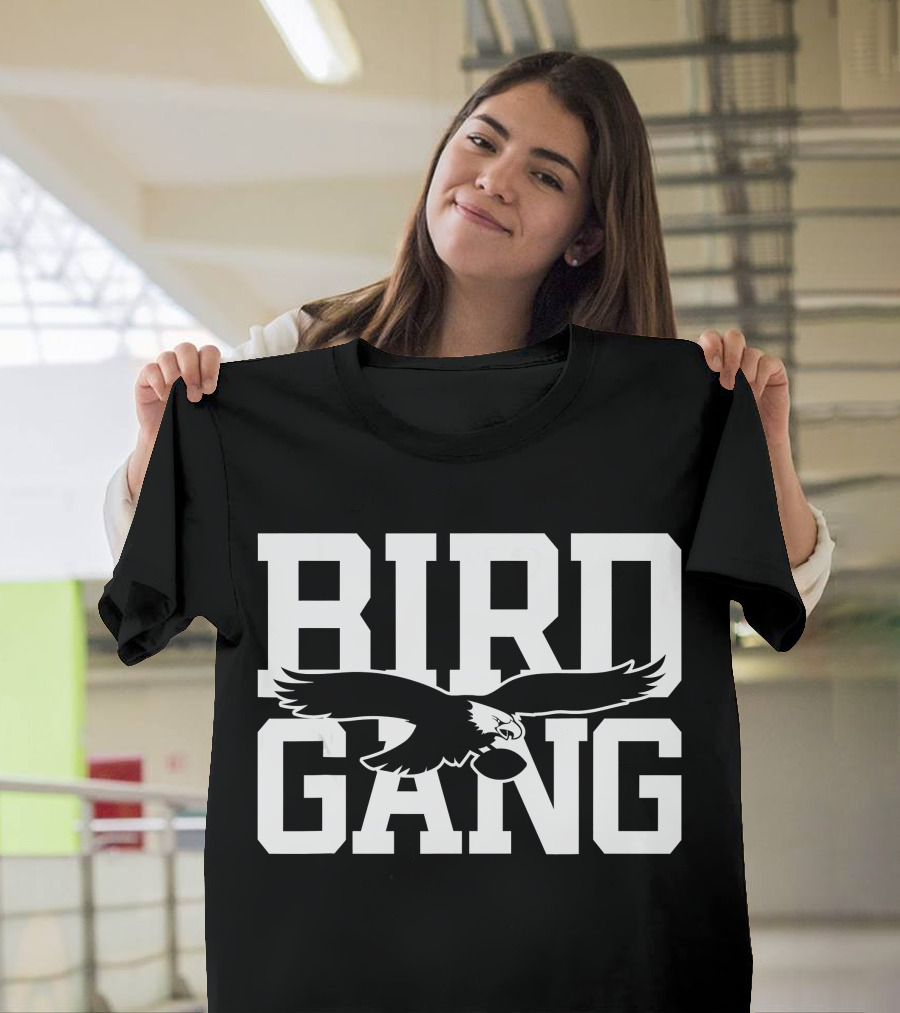Bird Gang Philadelphia Football Eagle Mascot Fan Gear T-Shirt