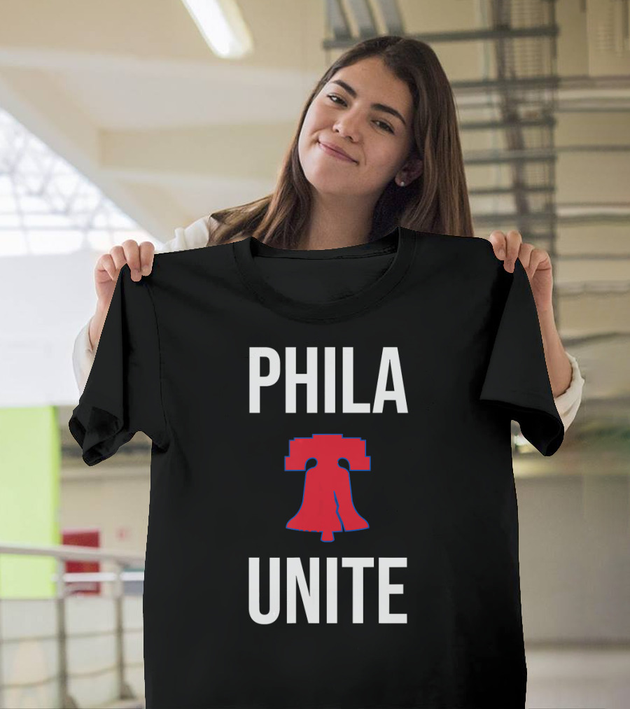 PHILA Unite Liberty Bell Philadelphia Basketball T-Shirt