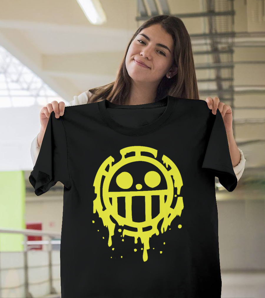 Heart Pirates Trafalgar D. Law Jolly Roger Cosplay T-Shirt