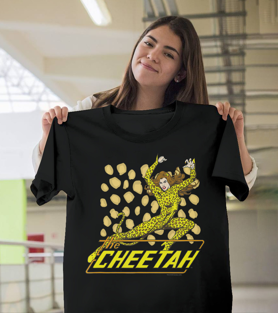 The Cheetah Justice League Heroic Leap T-Shirt