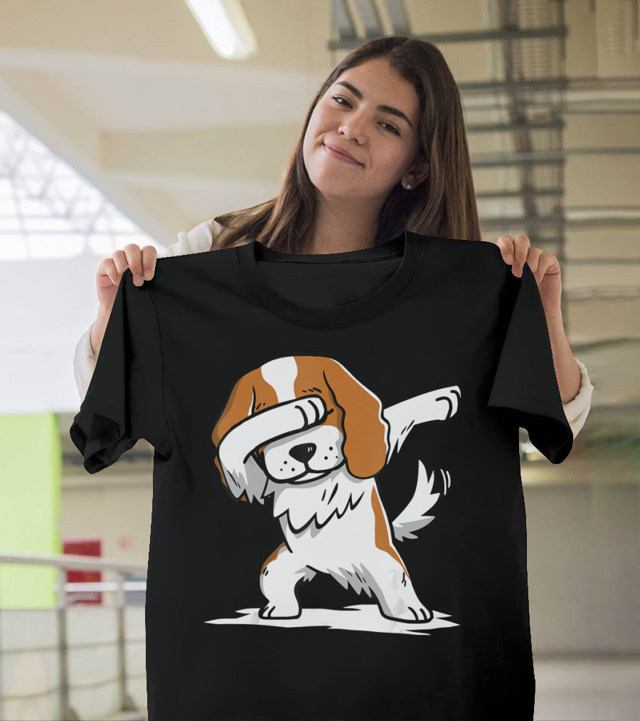 Dabbing Cavalier King Charles Spaniel Dab Dance T-Shirt