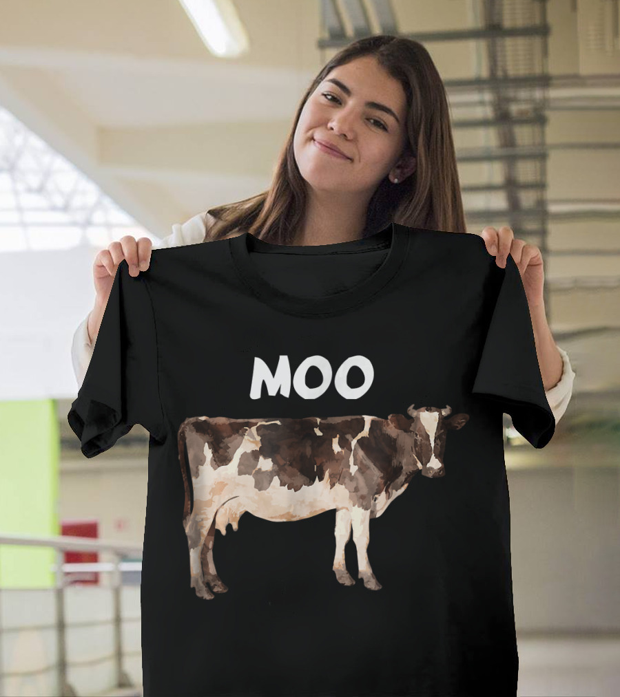 Moo Cow Farm Animal Love T-Shirt