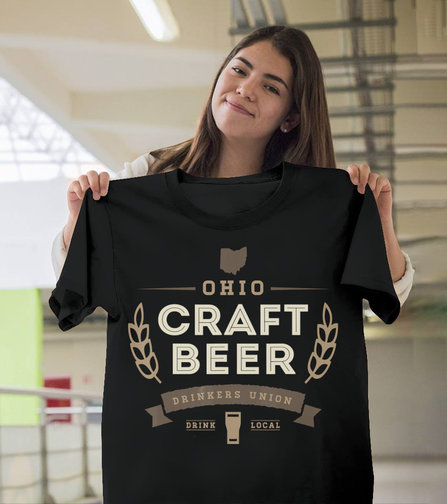 Ohio Craft Beer Drinkers Union Drink Local T-Shirt
