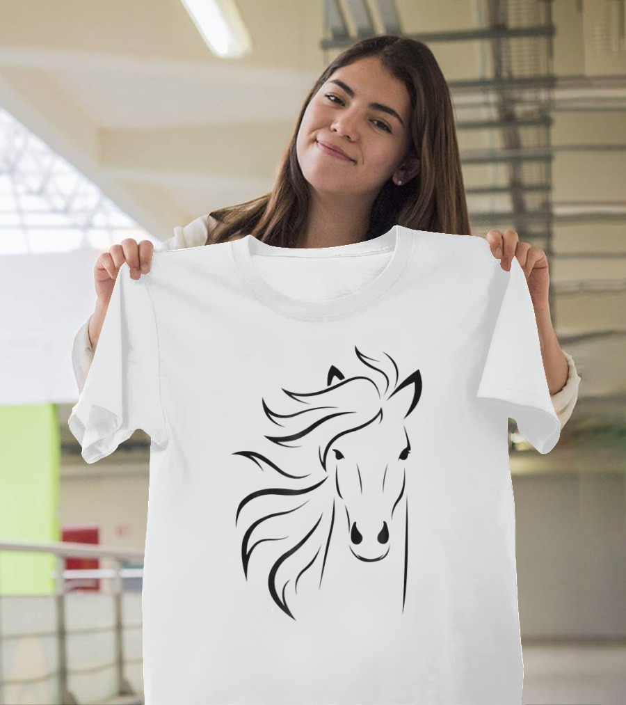 Just A Girl Who Loves Horses Horse T-Shirt