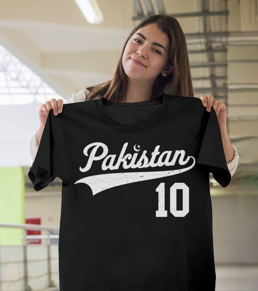 Pakistan Football Soccer Cricket 10 T-Shirt