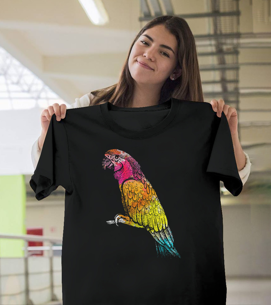 Tropic Bird Zoo Keeper Ornitho Idea Parrot T-Shirt