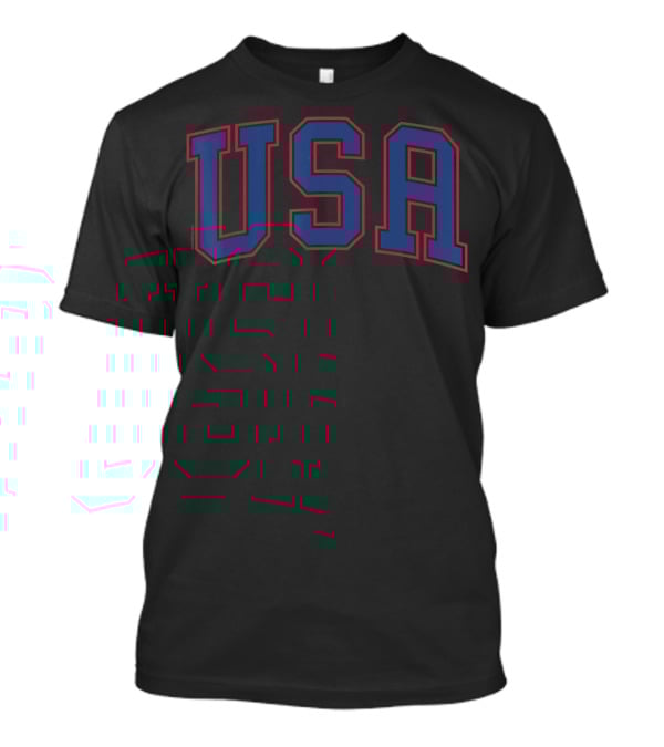 USA Women Men Patriotic American Pride T-Shirt