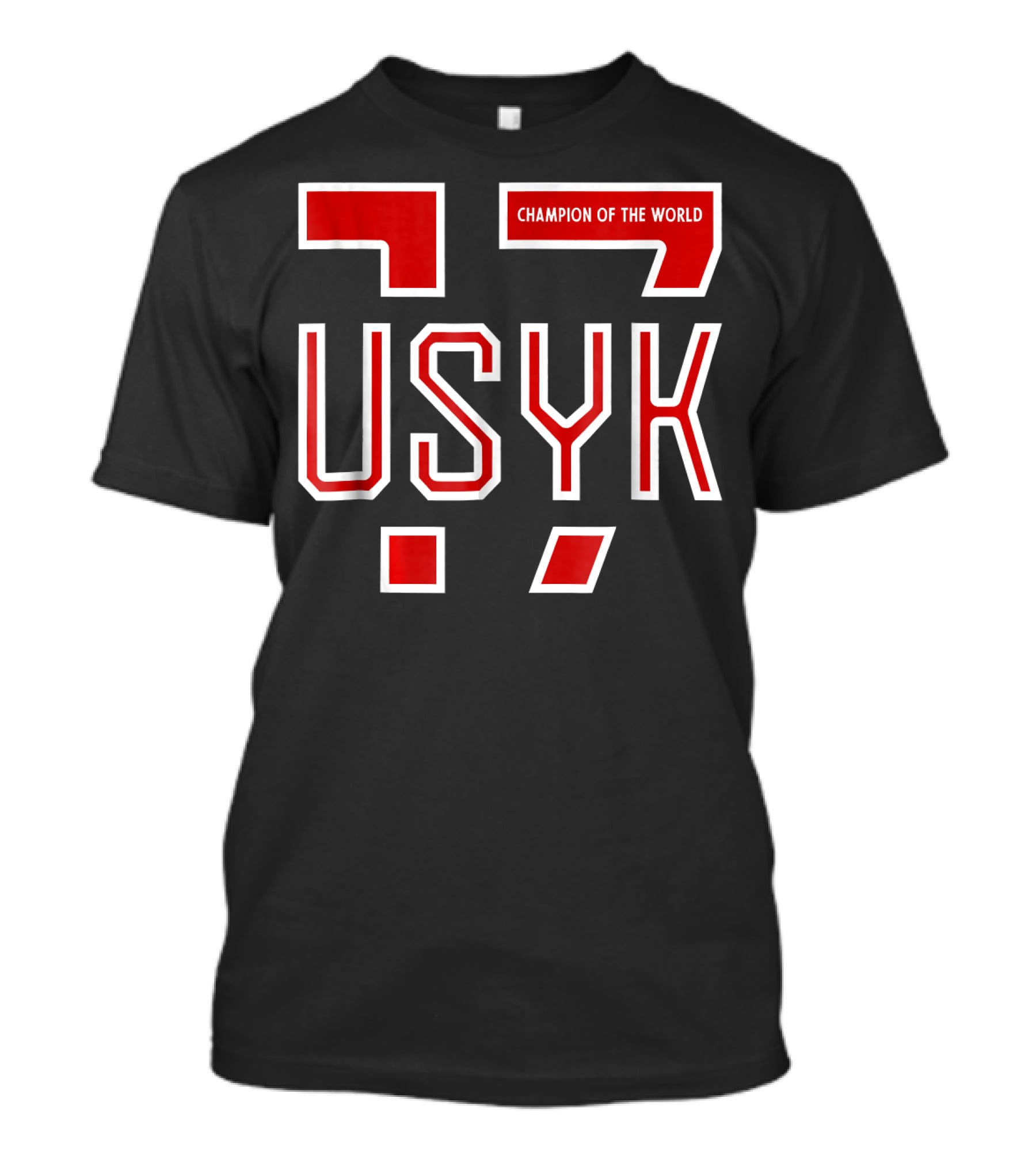 Usyk Champion Of The World Fan Club T-Shirt