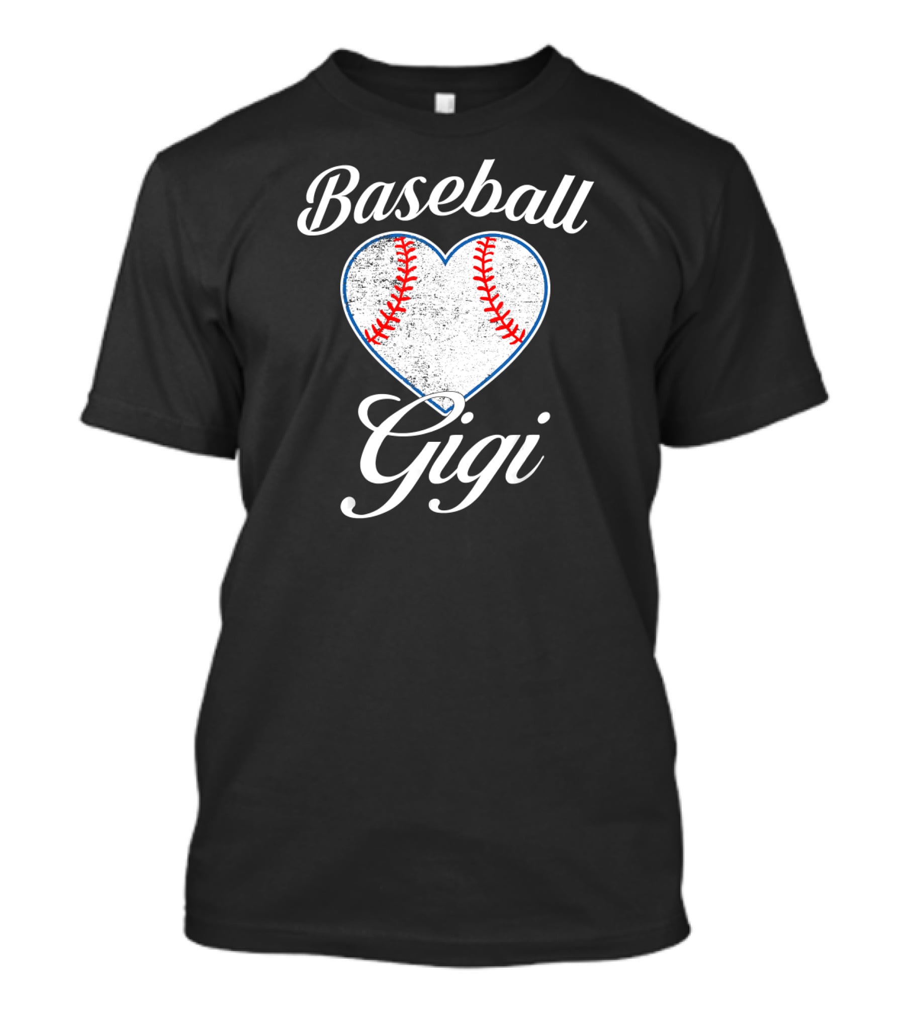 Baseball Gigi Heart Mother's Day Funny Gift T-Shirt