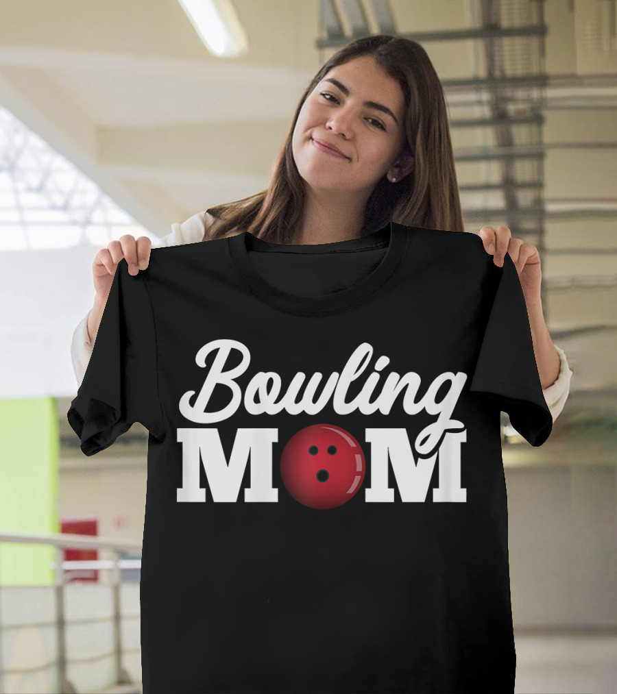Bowling Mom Bowling Ball T-Shirt