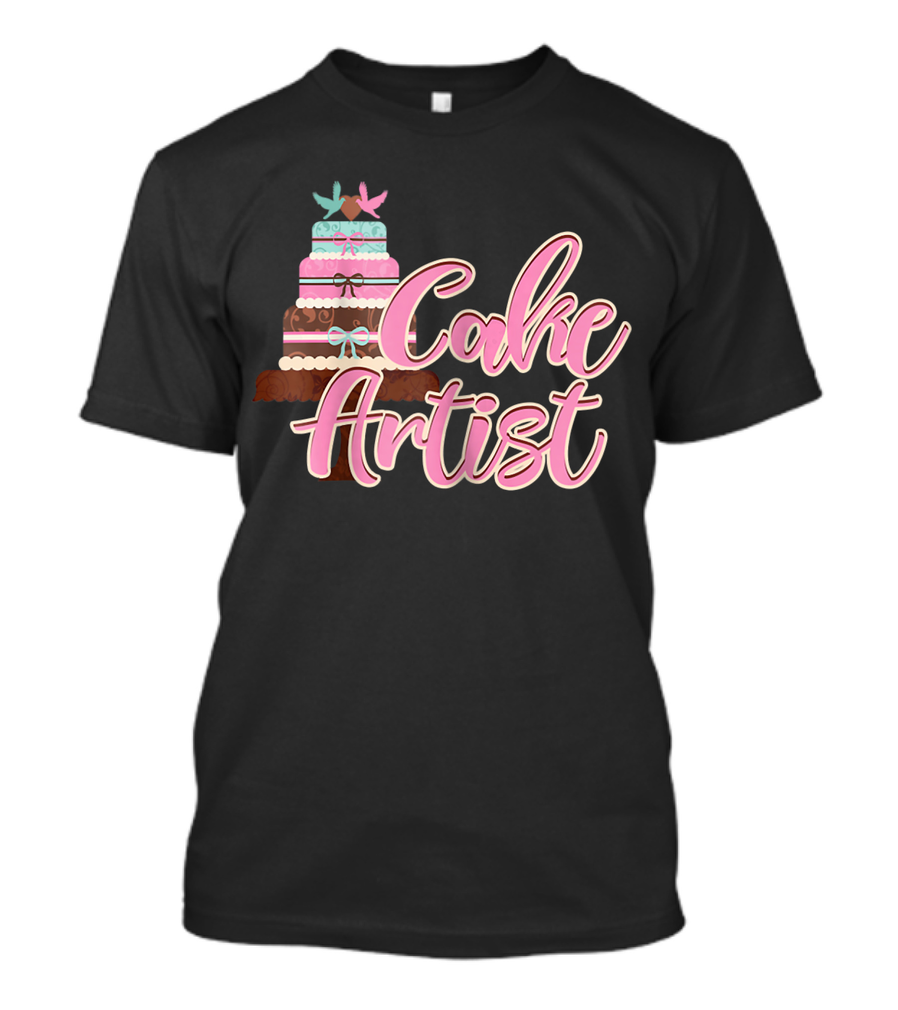 Cake Artist Wedding Cupcake Baking T-Shirt