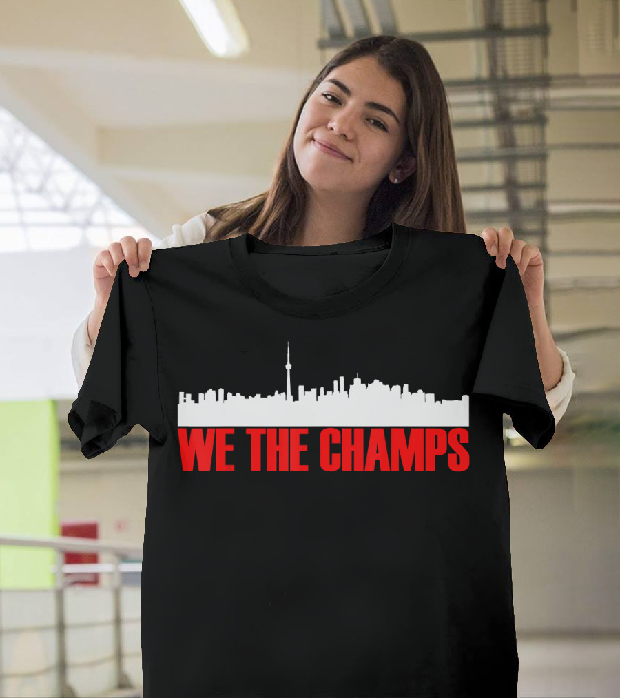 We the Champs North Toronto Skyline Men's T-Shirt