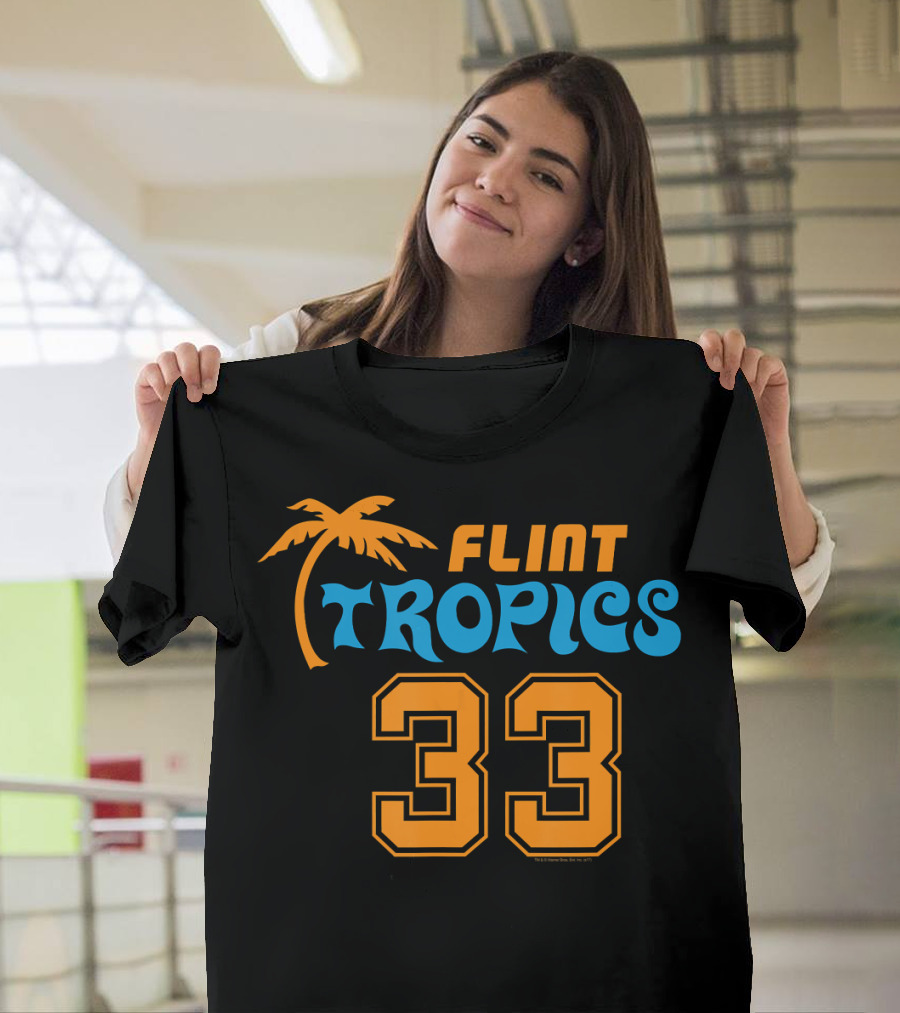 Flint Tropics 33 Semi Pro Jersey T-Shirt