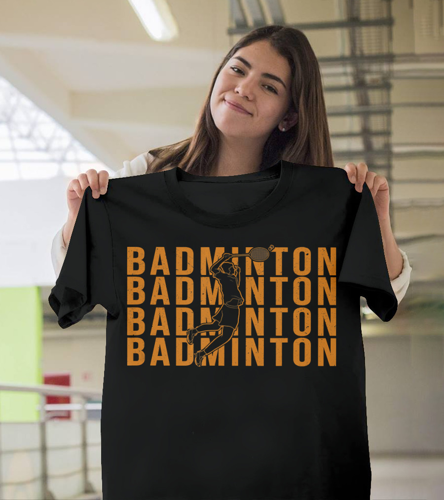 Badminton Enthusiast T-Shirt