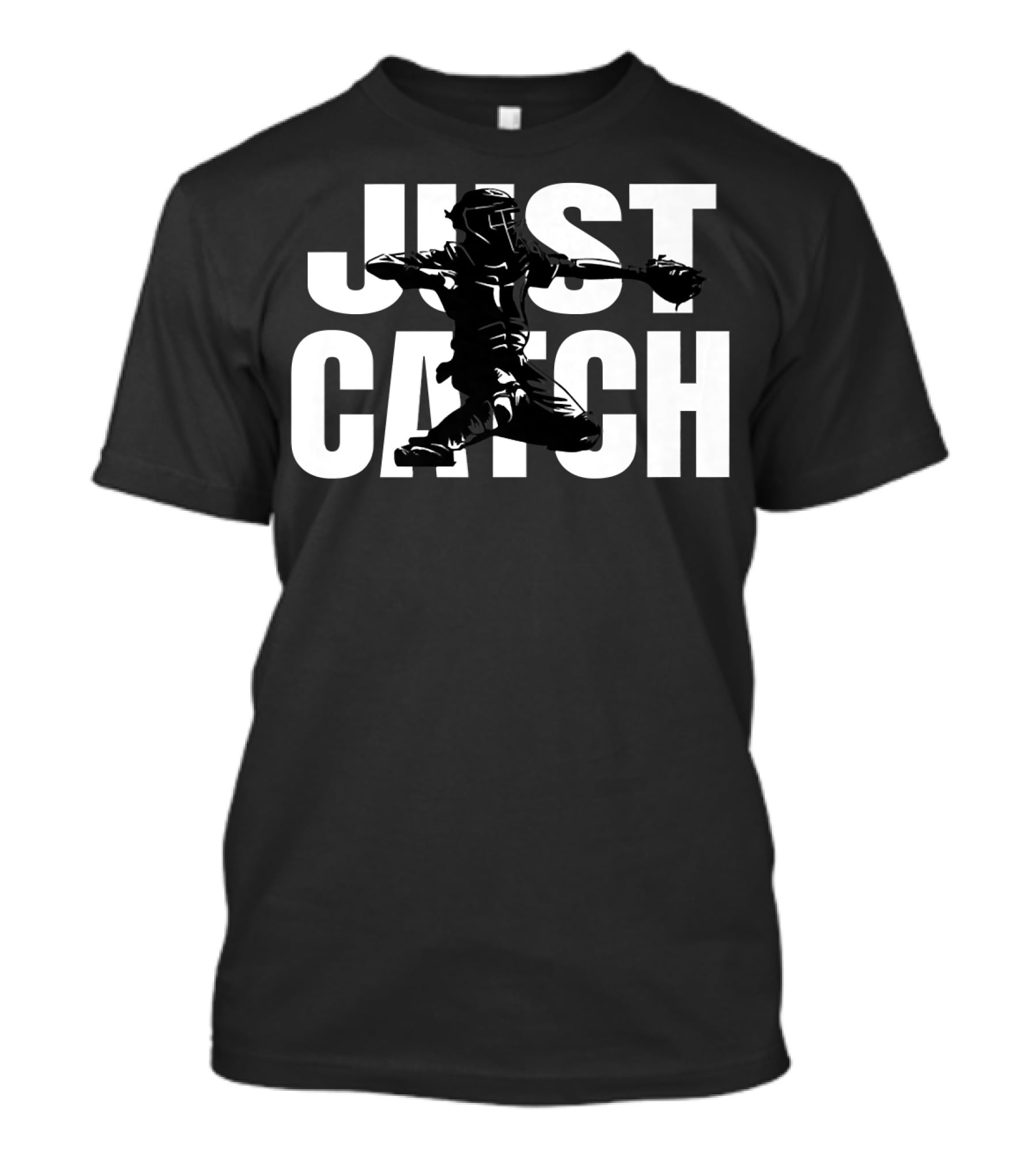 Just Catch Baseball Catchers Gear Iconic T-Shirt