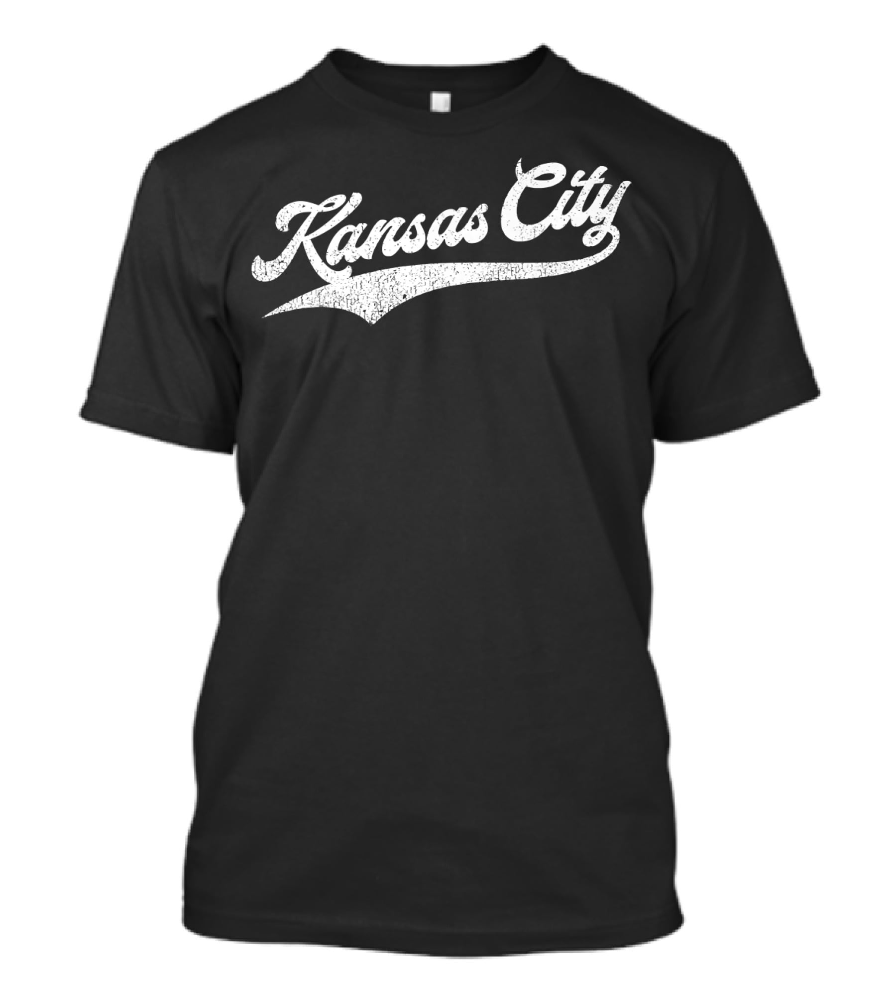 Kansas City Baseball KC Pride Retro Style Royal Blue T-Shirt