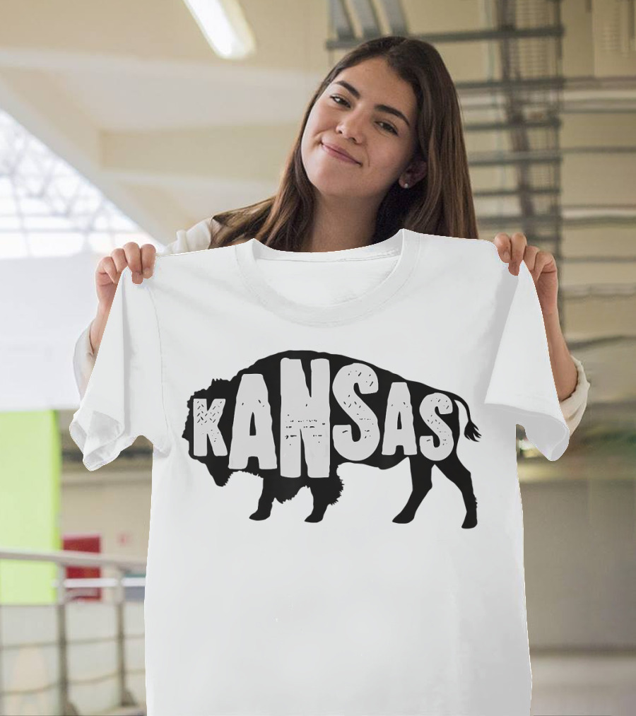 Kansas State Buffalo Bison Kansas T-Shirt