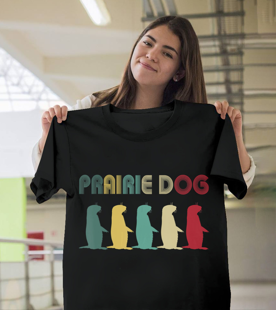 Vintage Prairie Dog Retro T-Shirt