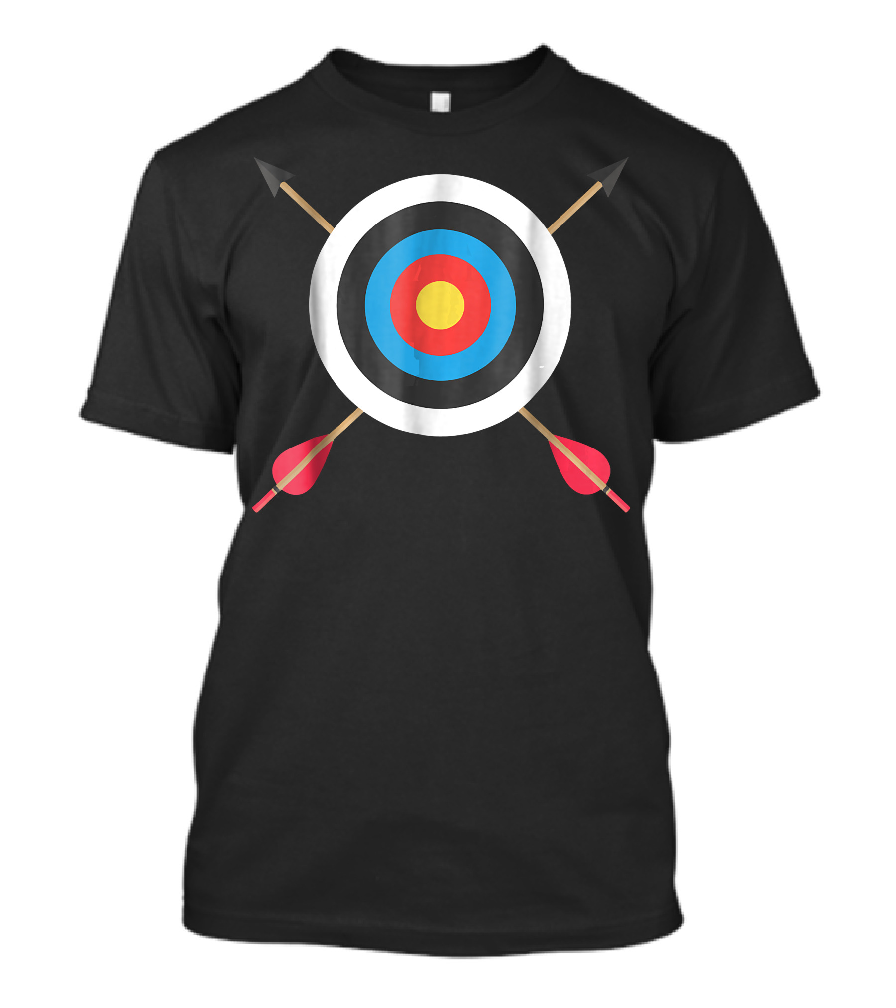 Archery Target With Crossed Arrows T-Shirt