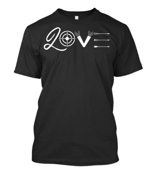 Love Target Arrows Archery T-Shirt