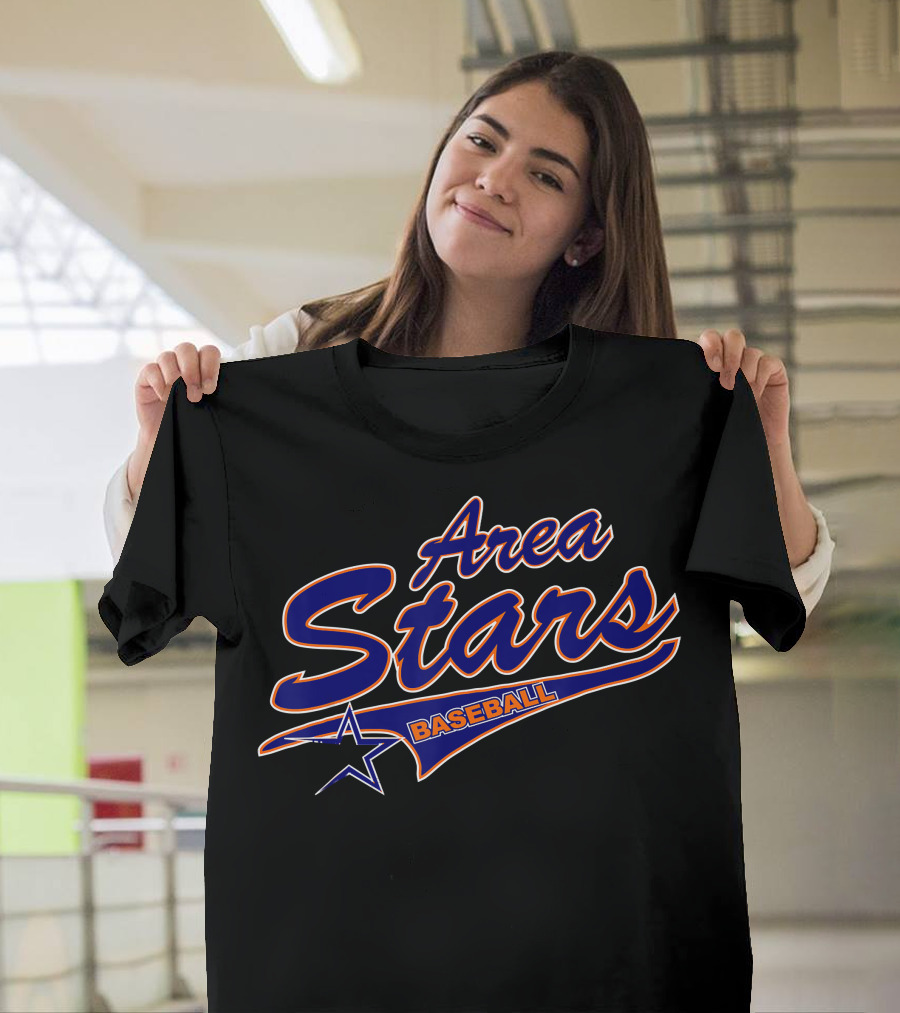 Area Stars Baseball T-Shirt