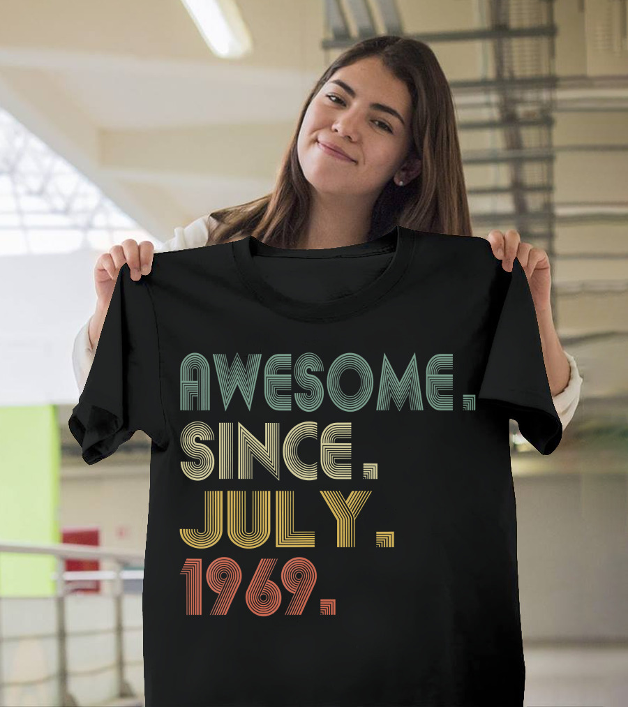 Awesome Since July 1969 Retro T-Shirt