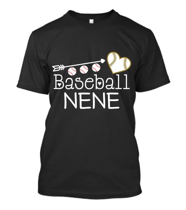 Baseball Nene Arrow Heart Balls T-Shirt