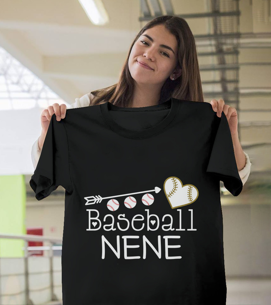 Baseball Nene Arrow Heart Balls T-Shirt