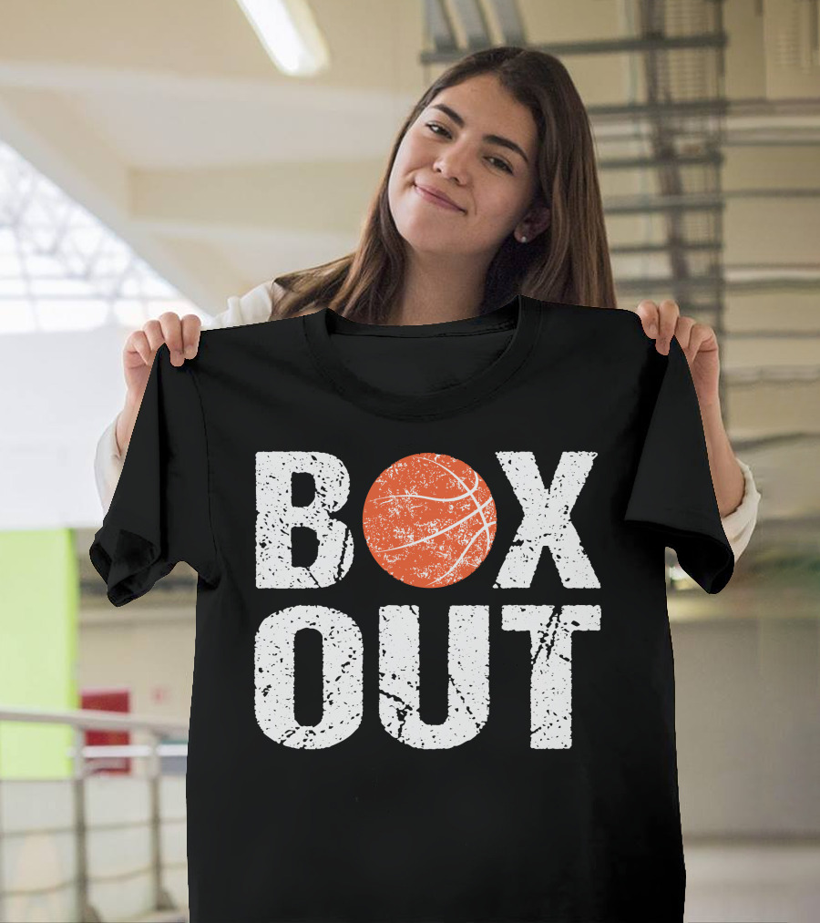 Box Out Basketball Coach Say T-Shirt