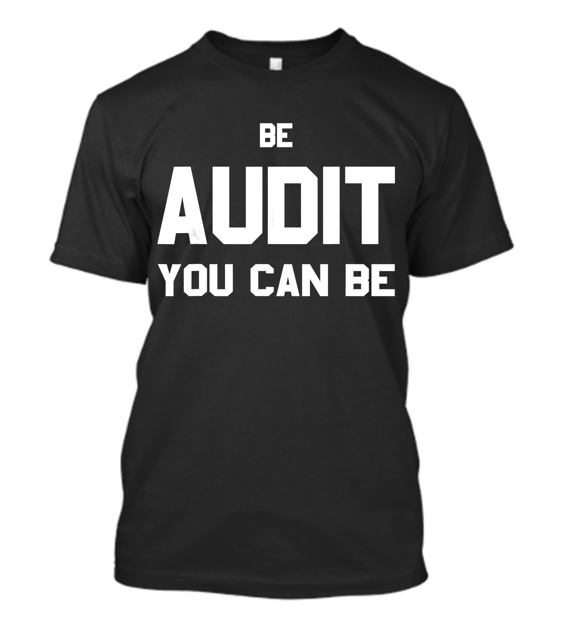 Be Audit You Can Be Accounting Humor T-Shirt