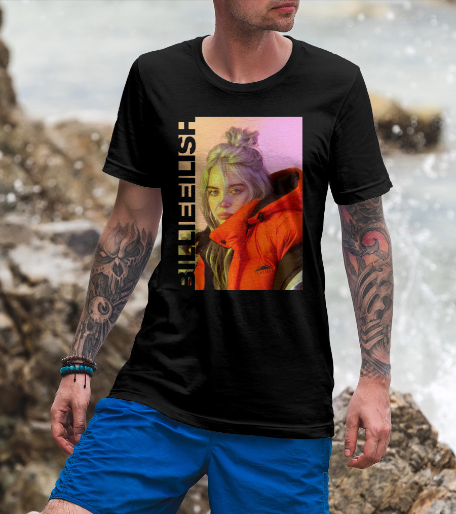 Billie Eilish Penfield Jacket Bold Typography T-Shirt