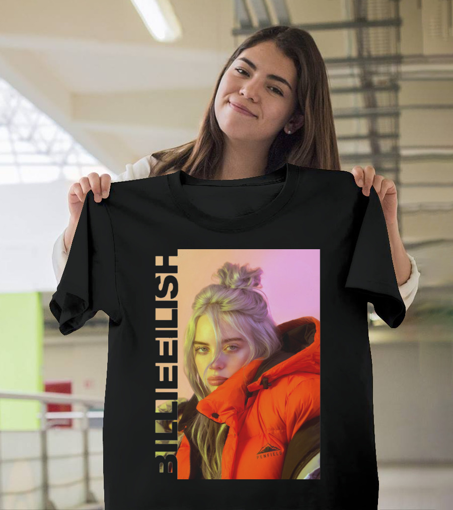 Billie Eilish Penfield Jacket Bold Typography T-Shirt