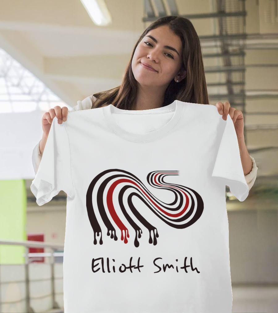 Elliott Smith Dripping Figure 8 Revised T-Shirt