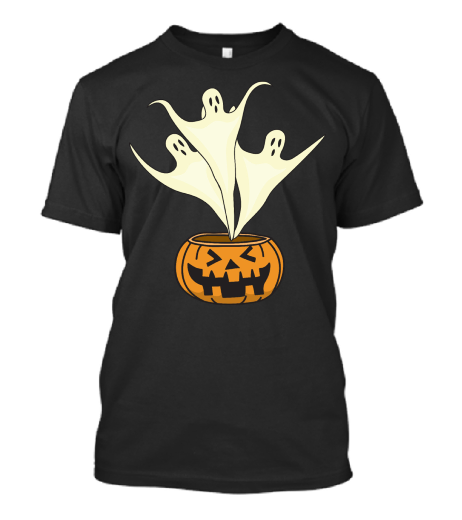 Halloween Pumpkin Ghost Monster Horror T-Shirt