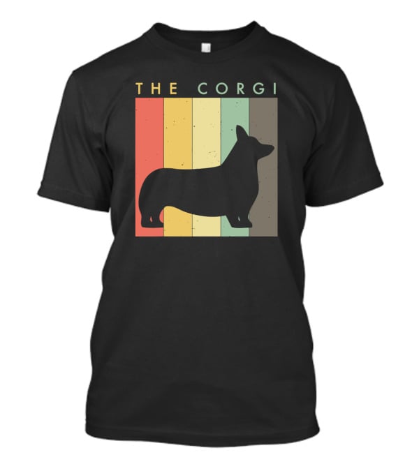 The Corgi Retro Vintage Dog T-Shirt
