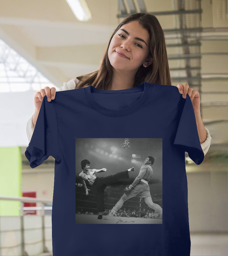 BRUCE LEE Vs ALI Boxing Match Showdown T-Shirt