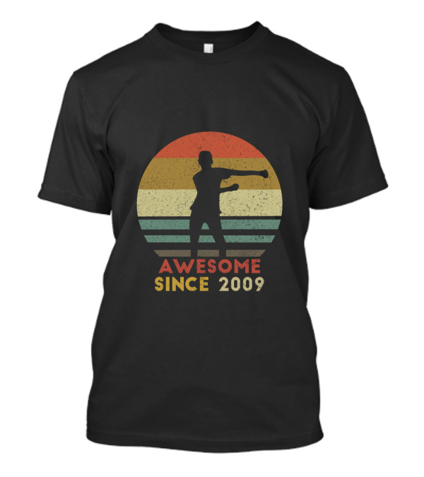 Awesome Floss Dance Silhouette Retro Style Since 2009 T-Shirt