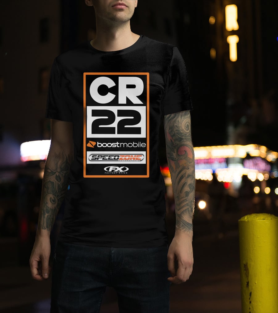 CR22 Boost Mobile Speed Zone FX Factory Effex T-Shirt