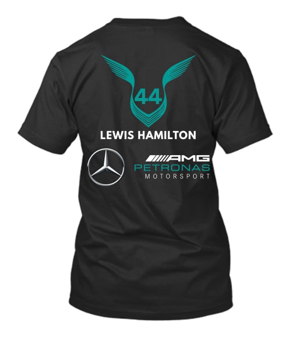 Lewis Hamilton Mercedes AMG Petronas Motorsport Formula One Racing T-Shirt